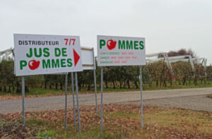 producteur de pommes à Plan-les-Ouates